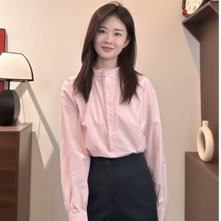 Niche 小众设计感百搭衬衫 Young 气质休闲春季 CX20035 不宣