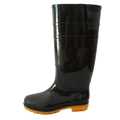 Chaussures - bottes caoutchouc homme - semelle tendon - Ref 959614 Image 3