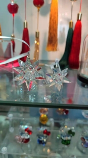 新款奥地利水晶汽车挂件璀璨星星车内吊饰水晶挂饰流星锤多色大小