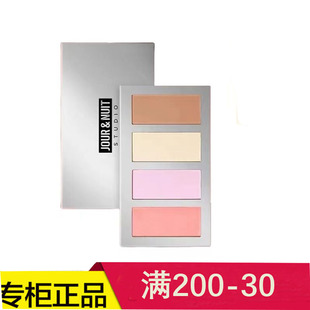 深蓝彩妆旗下珠墨青幺JOUR&NUIT自定义腮红修容盘高光暗影