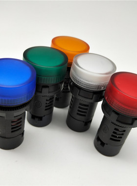 22mmLED信号指示灯SAY7-DC12V24V绿色XB2-BVB3LC红色4LC/5LC/6LC