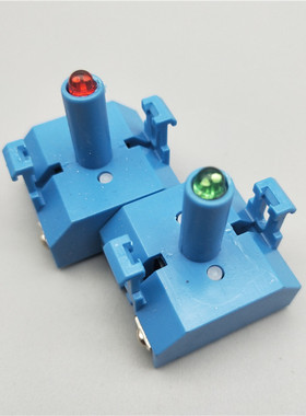 适用于瑞沃尔LA38按钮开关配件基座 LED指示灯座 底座红黄绿白蓝