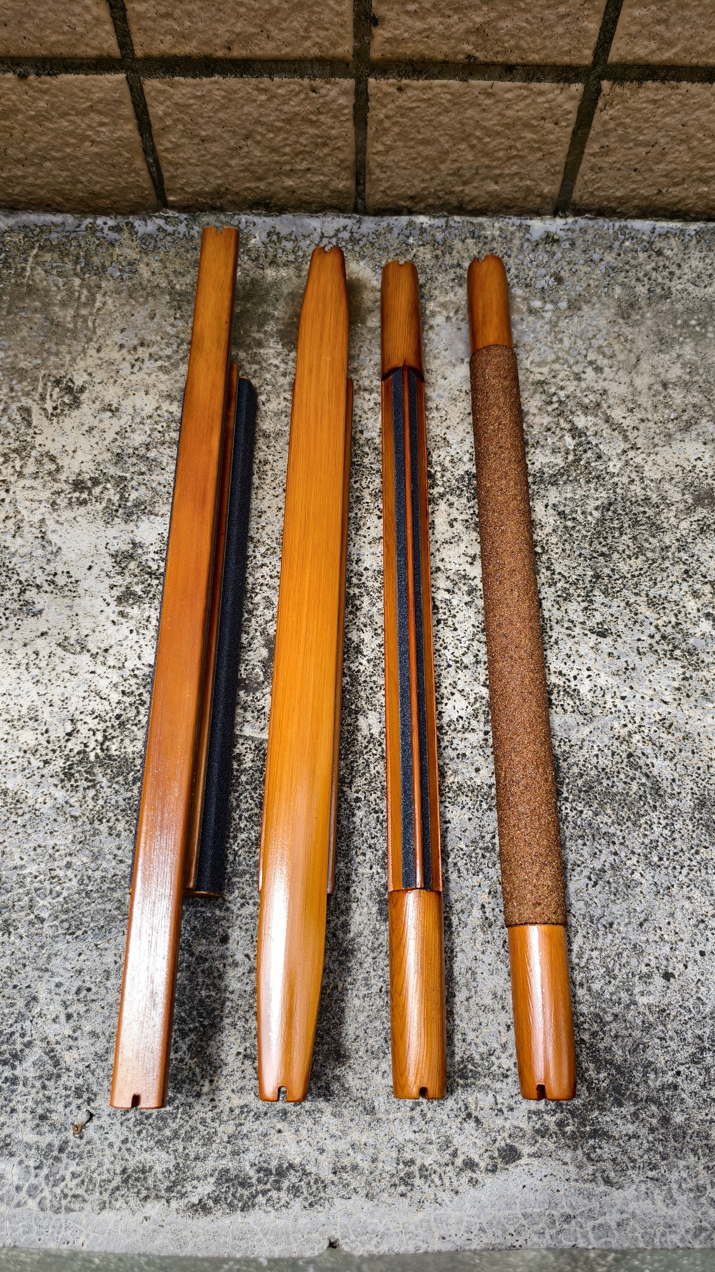 桃木系列沙杠砂杠站棍砂桥磨爪磨嘴四件套适合36画眉广笼沙杠砂棍
