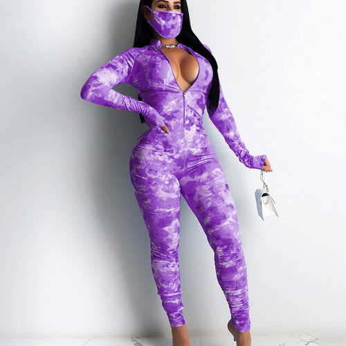 Sports jumpsuit, tight fitting women jumpsuit连体长裤连体衣