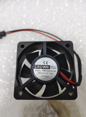 CROWN AGE08015 03510 05020B24H B12U S12H DC24V风扇02510S05M