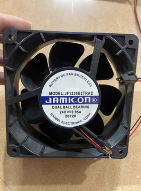 凯美JAMICON JF1238B2TRAD 12038 12CM 24V 0.95A 变频器散热风扇