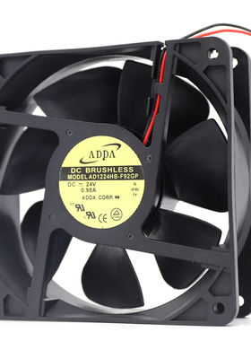 ADDA AD1224HB/MB-F92GP/91GP 24V 12038 AD1224LB/UB 变频器风扇