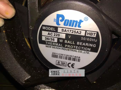 SA1725A2HBL SA1725A2HBT AC220V 36/36W原装正品POINT 铝框风扇