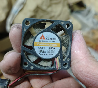 Y.S.TECH YW04010005BS 5V 0.30A 4cm 4010 机顶盒 散热风扇