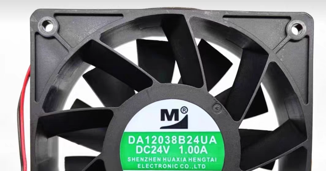 原装 一盟/M DA12038B24UA DC24V 1.00A大风量变频器散热风扇12CM