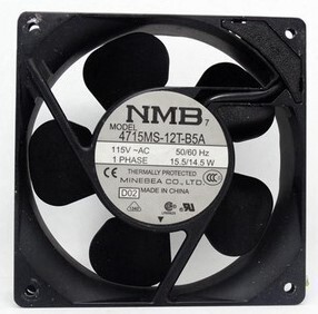 全新NMB 12038 115V 15.5/14.5w 4715MS-12T-B5A轴流散热风扇