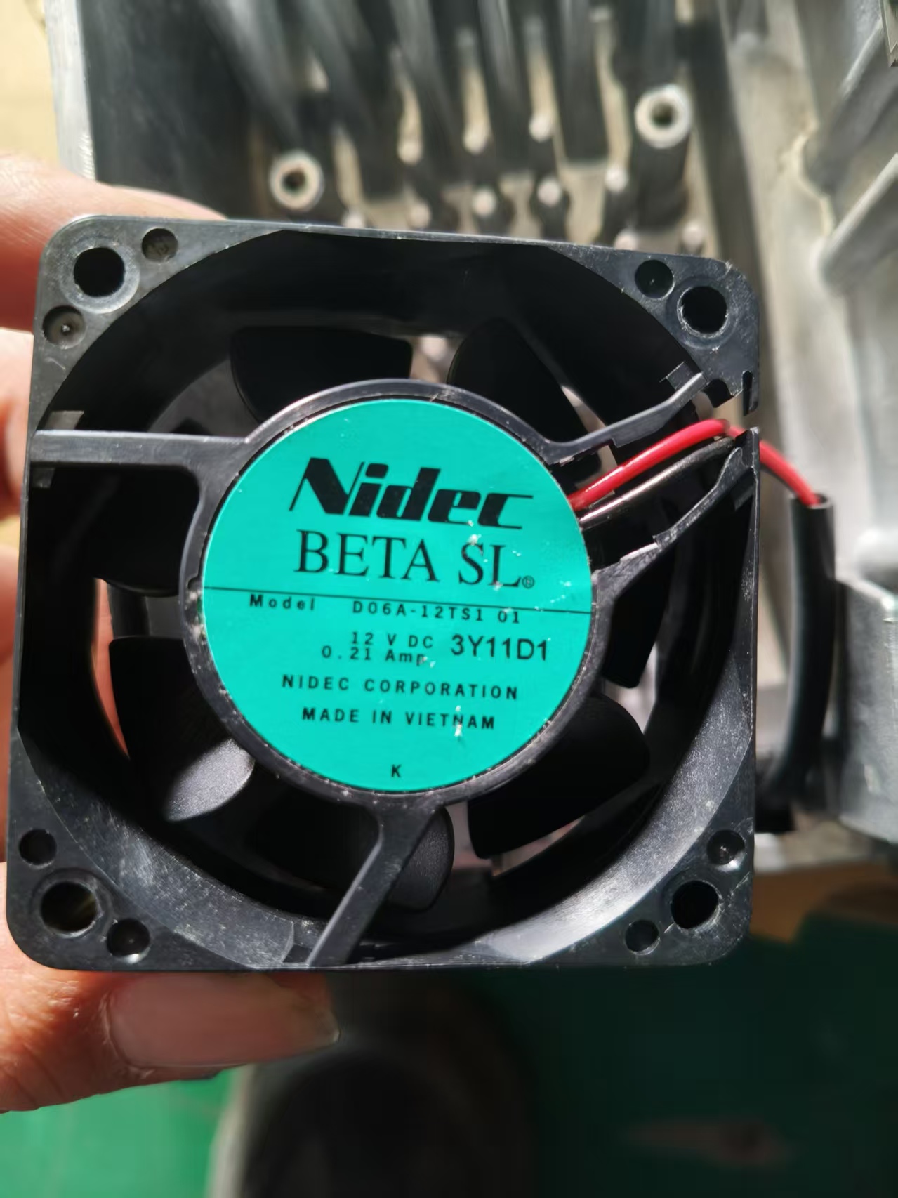 全新尼迪克nidec D06A-12TS1 12V 0.21A 6025 6CM厘米变频器风扇