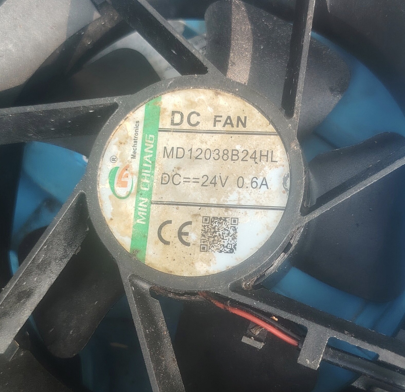 全新DC FAN  MD12038B24HL 24V 0.6A 电磁炉变频器机柜散热风扇