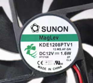 KDE1208PTV1  8025 DC12V 1.6W 8cm8厘米 机箱 电源散热风扇4线