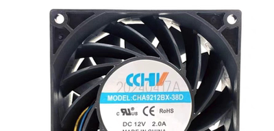 CCHA CHA9212BX-38D 12V 2.0A 9038 9CM 大风量 机箱变频散热风扇