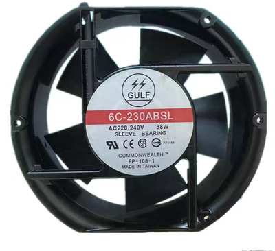 全新台湾GULF GA2175HBL/HBT 220V机床散热风扇6C-230ABSL/ABST