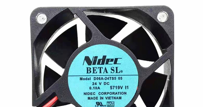 Nidec D06A-24TS5 01 04 05 06 6025 6CM 24V 0.10A 变频器风扇