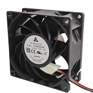 台达 THD0924HE 24V 1.8A ABB ACS880变频器IP68防水散热风扇9238
