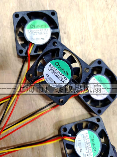 SUNON KD2404PFB3 24V 0.9W 4CM 4010 3线 报警信号变频器风扇