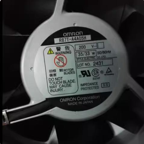OMRON欧姆龙R87T-A4A05H 230V R87T-A6A05H金属散热风扇150*38MM