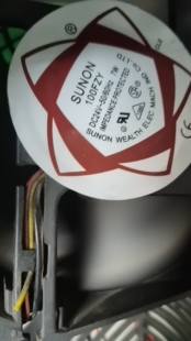 全新建准SUNON 24v 12038 100FZY 7W 0.30A 12cm厘米散热风扇