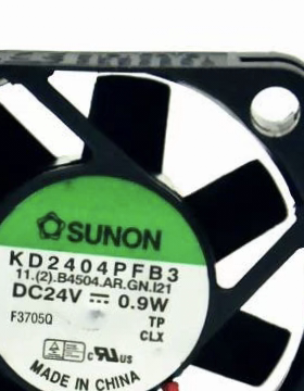 SUNON KD2404PFB3 24V 0.9W 4CM 4010 3线 报警信号变频器风扇