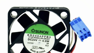 SUNON KD2404PFB3 24V 0.9W 4CM 4010 3线 报警信号变频器风扇