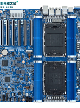 技嘉MS74-HB0服务器主板支持双路至强6代6700/6500处理器