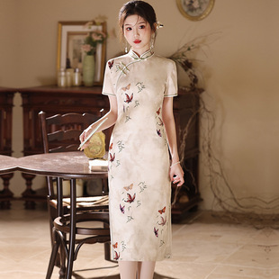 娘子写女装2025新款蔓楼兰四美子官方逸红颜旗袍先生崔万志旗舰店