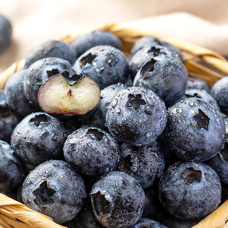 【顺丰空运】云南抚仙湖L25花香有机蓝莓新鲜特大脆纯甜当季水果,水产肉类/新鲜蔬果/熟食,蓝莓,淘宝优惠券,粉丝福利购,淘宝优惠卷