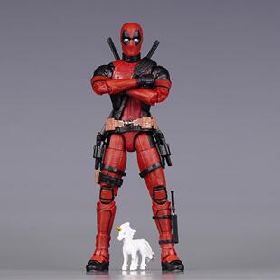 死侍3手办关节可动漫威英雄小贱贱独角兽模型DEADPOOL6寸玩具偶人