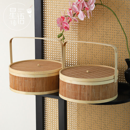 手提鲜花篮水果礼物礼品篮diy