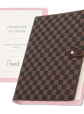 新品2026 Daily Planner with Hourly Schedule皮革每日计划本