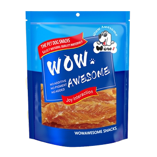 沃奥森狗狗零食小型犬鸡肉干鸭肉鸡胸肉干磨牙棒宠物泰迪幼犬零食