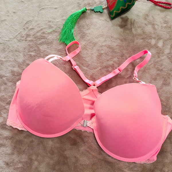 前系扣美背文胸薄模杯光面大码85