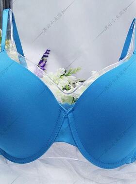 清仓特价出口单背心外贸大杯胖M大码薄模杯光面文胸80D85D9095EFG