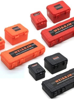 攀爬车仿真件TRX4 SCX10 /D90  MN WPL牧马人装饰用心情件 行李箱