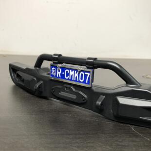 定制凹凸立体模型车牌 可翻 原厂前杠适用 7雷拉洛MK07车牌支架