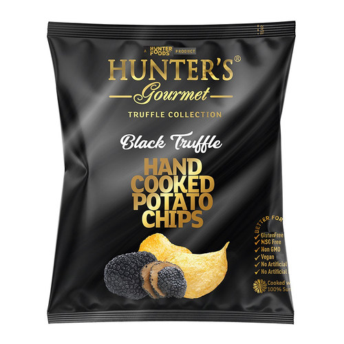 迪拜进口HUNTER'S黑松露味薯片40g休闲膨化零食小吃送礼美食礼包