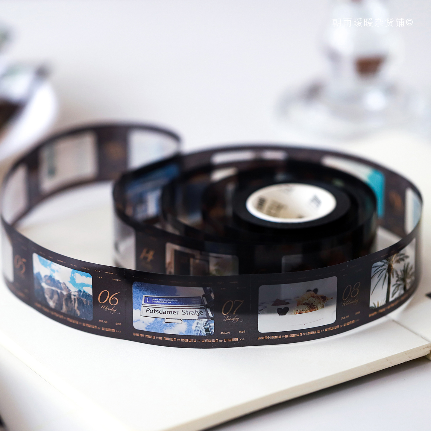 2026年日历贴纸ins日付日期胶带