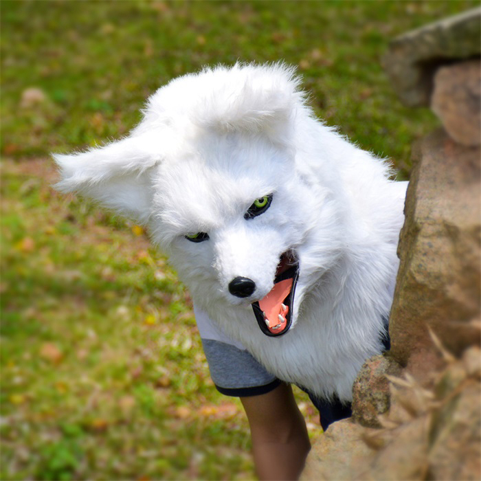wildbeast新款仿真可动狐狸面具