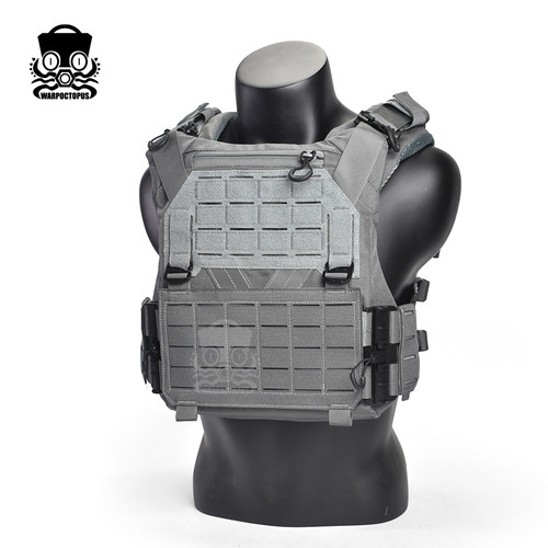 曲速章鱼战术背心轻量化快拆插板