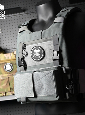 曲速章鱼 FCSK3.0风格低可视度快拆战术背心+MK3套装升级COSPLAY