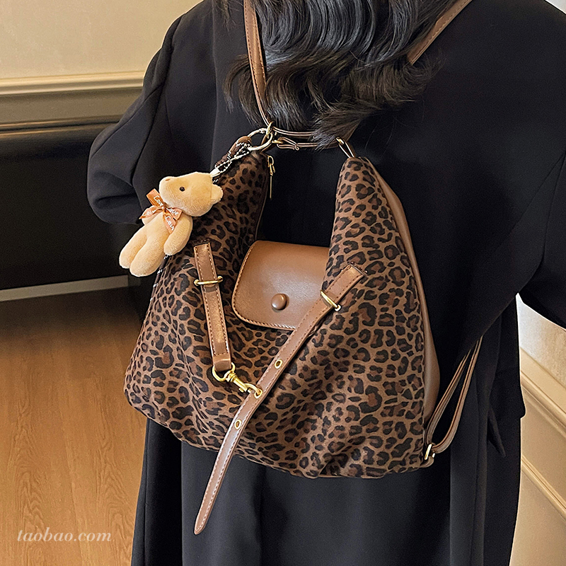 多用复古大容量托特包