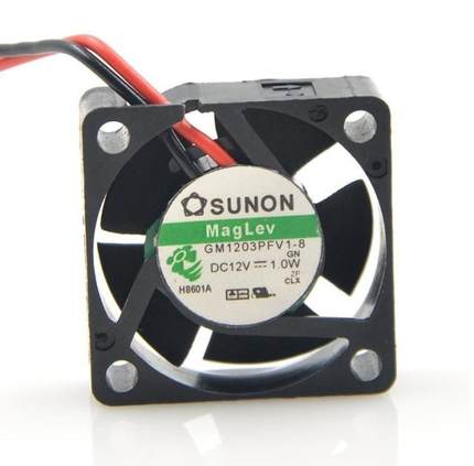 SUNON/建准 3cm 12V 1.0W GM1203PFV1-8 2线 3010磁悬浮散热风扇