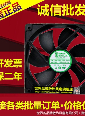 永林兴 12025 12CM 12V 直流 机箱 散热风扇 DFS122512M 静音