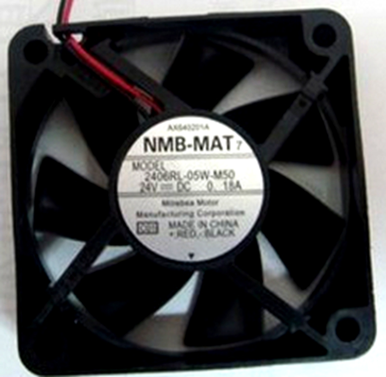 原装NMB 变频器风扇6CM 6015 24V 0.18A 2406RL-05W-M50