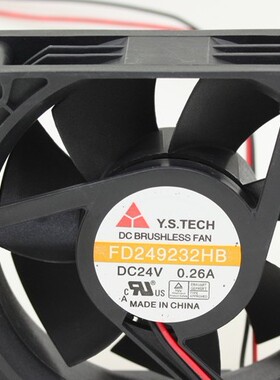 全新原箱元山 FD249232HB 9032 9cm 24V 0.26A 变频器 散热风扇