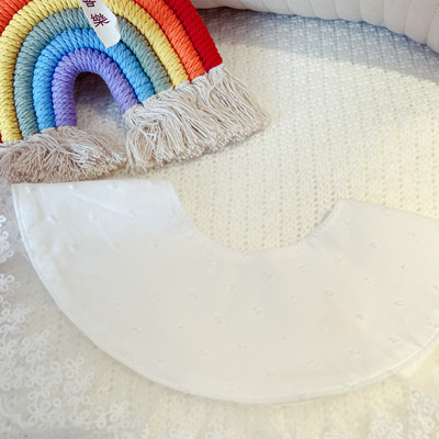 口水巾韩版清新外出搭配