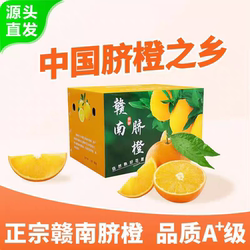 正宗江西赣南脐橙寻乌脐橙鲜嫩多汁无籽化渣当季新鲜果农直发